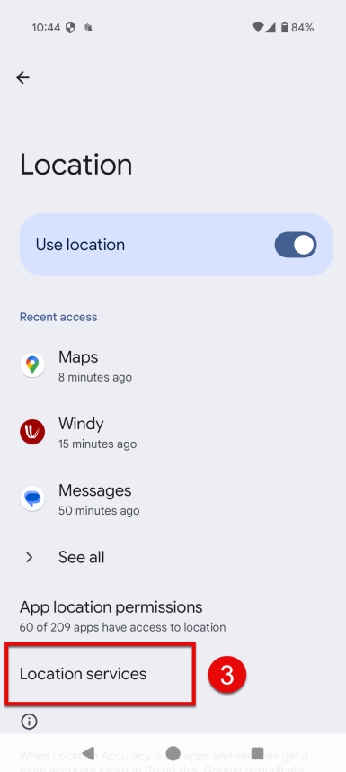 Location services